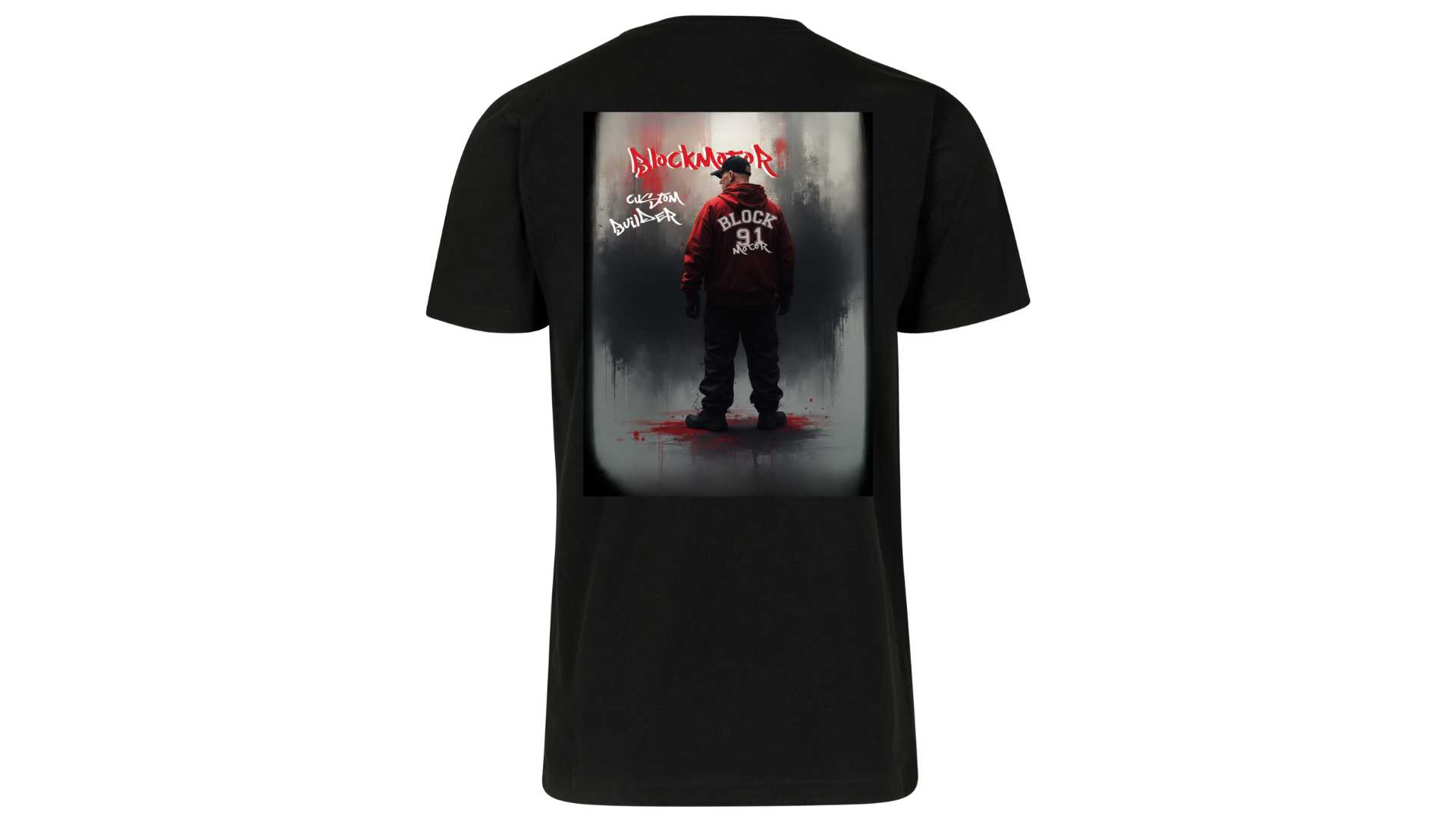 Man of Block91 T-Shirt MAN OF BLOCK91 Noir – Image 1