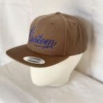 Casquette SNAPBACK - KUSTOM Café et Bleu – Image 2